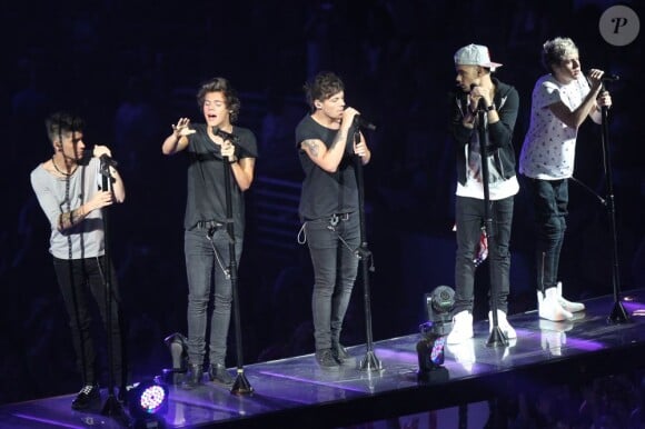 One Direction sur scène au Verizon Center de Washington, le 23 juin 2013.