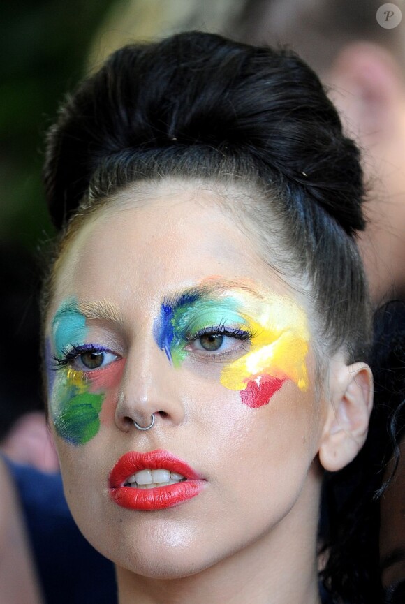 Lady Gaga à Los Angeles, le 15 août 2013.