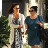Exclusif - Eva Longoria s'est rendue à l'église où elle a rencontré Amaury Nolasco, à North Hollywood, le 17 août 2013.