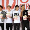 Le groupe One Direction présente le film This Is Us à Londres, le 19 août 2013.
