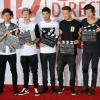 Le groupe One Direction présente le film This Is Us à Londres, le 19 août 2013.