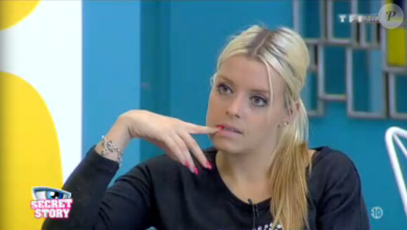 Alexia dans Secret Story 7, quotidienne du 19 août 2013 sur TF1.