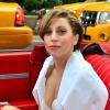 Lady Gaga arrive sur le plateau de l'émission Good Morning America Show à New York, le 19 août 2013.