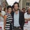 Audrey Tautou et Romain Duris lors de l'ouverture du 6ème Festival du Film Francophone d'Angoulême le 23 Août 2013.