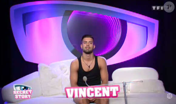 Vincent de Secret Story 7, quotidienne du samedi 24 août 2013 sur TF1.