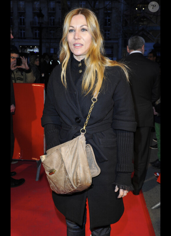 Mathilde Seigner le 1er avril 2013 à Paris.