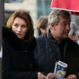 Cécilia Attias et son époux Richard Attias à Paris, le 15 decembre 2012 - Exclusif