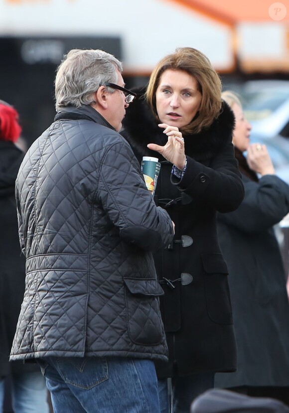 Cécilia Attias et Richard Attias à Paris, le 15 decembre 2012 - Exclusif