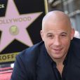Vin Diesel reçoit son étoile sur le Walk of Fame, à Los Angeles, le 26 août 2013.
