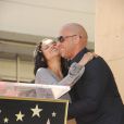 Michelle Rodriguez, Vin Diesel sur le Walk of Fame, à Los Angeles, le 26 août 2013.