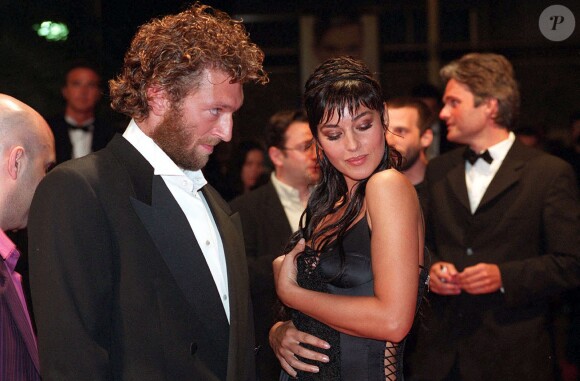 Monica Bellucci et Vincent Cassel à Cannes en 2002.