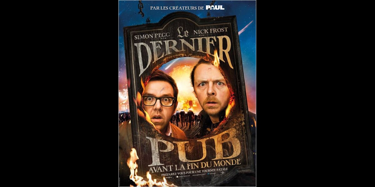 Photo : Affiche du film Le Dernier pub avant la fin du monde. - Purepeople