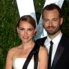 Natalie Portman et Benjamin Millepied à la soirée Vanity Fair Oscar Party au Sunset Tower Hotel de West Hollywood, Los Angeles, le 24 février 2013.
