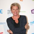 Elise Lucet lors de la conférence de presse de rentrée de France Télévisions au Palais de Tokyo le 27 août 2013 à Paris.