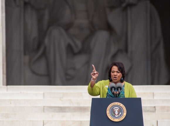 Le révérend Bernice King lors de la commémoration du 50e anniversaire de la marche de Washington au sein de la capitale des Etats-Unis le 28 août 2013