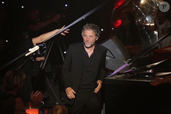 Exclusif - Stéphane Guillon lors de l'émission Le plus grand cabaret du Monde, diffusion le 7 septembre 2013