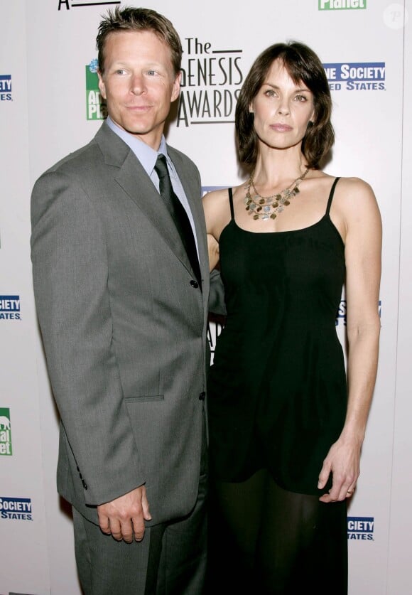 Alexandra Paul et Ian Murray, son mari, à Beverly Hills le 18 mars 2006.
