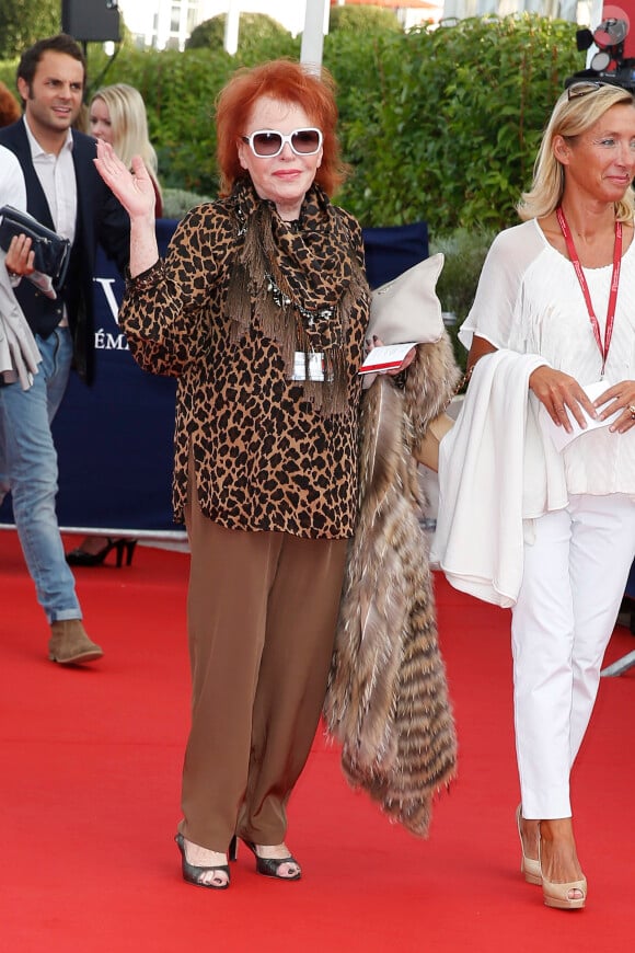 Régine à la cérémonie d'ouverture du 39e Festival du cinéma américain de Deauville, le 30 août 2013.