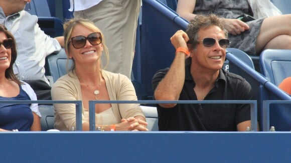 US Open 2013 : Ben Stiller et Winona Ryder fans et amoureux de leurs conjoints