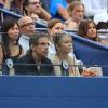 Ben Stiller et sa femme Christine Taylor lors de l'US Open 2013 à New York le 1er septembre 2013.