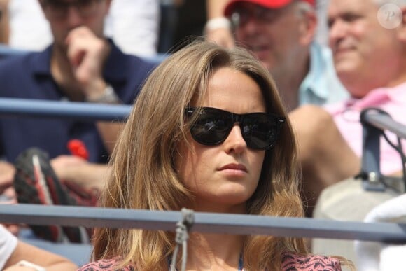 Kim Sears, la compagne d'Andy Murray, lors de l'US Open 2013 à New York le 1er septembre 2013.