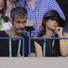 Winona Ryder et son boyfriend Scott Mackinlay Hahn lors de l'US Open 2013 à New York le 31 août 2013.