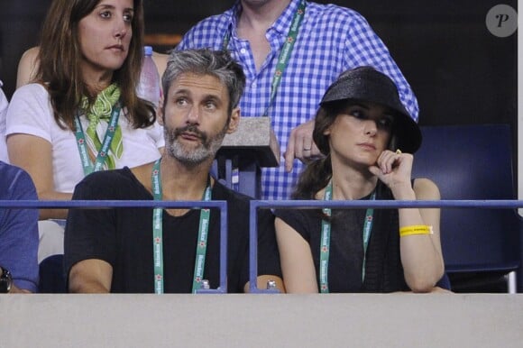 Winona Ryder et son boyfriend Scott Mackinlay Hahn lors de l'US Open 2013 à New York le 31 août 2013.