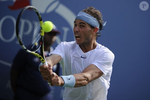 Rafael Nadal lors de l'US Open 2013 à New York le 31 août 2013.