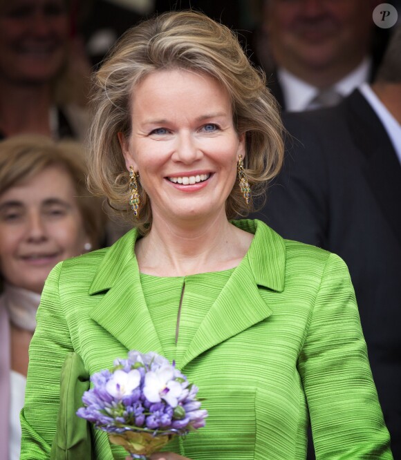 Le roi Philippe et la reine Mathilde de Belgique assistaient le 1er septembre 2013 à la Cavalcade d'Hanswijk, commémoration de la Vierge Marie à Malines. Leur première sortie officielle depuis l'intronisation du nouveau roi des Belges le 21 juillet.