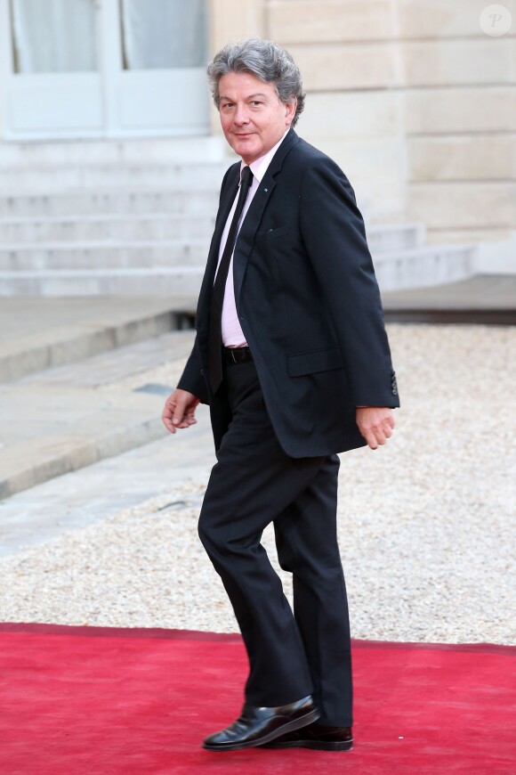 Thierry Breton lors d'un dîner d'Etat à l'Elysée le 3 septembre 2013.