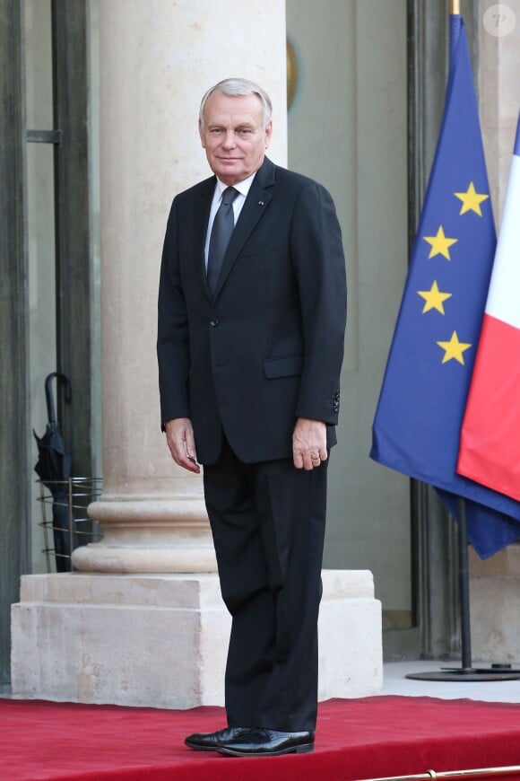 Jean Marc Ayrault lors d'un dîner d'Etat à l'Elysée le 3 septembre 2013.