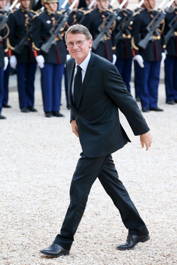 Vincent Peillon lors d'un dîner d'Etat à l'Elysée le 3 septembre 2013.