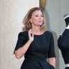 Valérie Trierweiler lors d'un dîner d'Etat à l'Elysée le 3 septembre 2013.