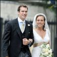  Mariage de Nicholas van Cutsem et Alice Haddon à Londres le 14 août 2009. Le prince William et Kate Middleton y assistaient. 