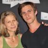 Macha Makeieff et son fils Arthur Deschamps à l'ouverture de la rétrospective Michel Piccoli à la Cinémathèque à Paris le 4 septembre 2013.