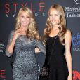 Christie Brinkley et sa fille Sailor Brinkley Cook assistent à la cérémonie des Style Awards au Lincoln Center. New York, le 4 septembre 2013.