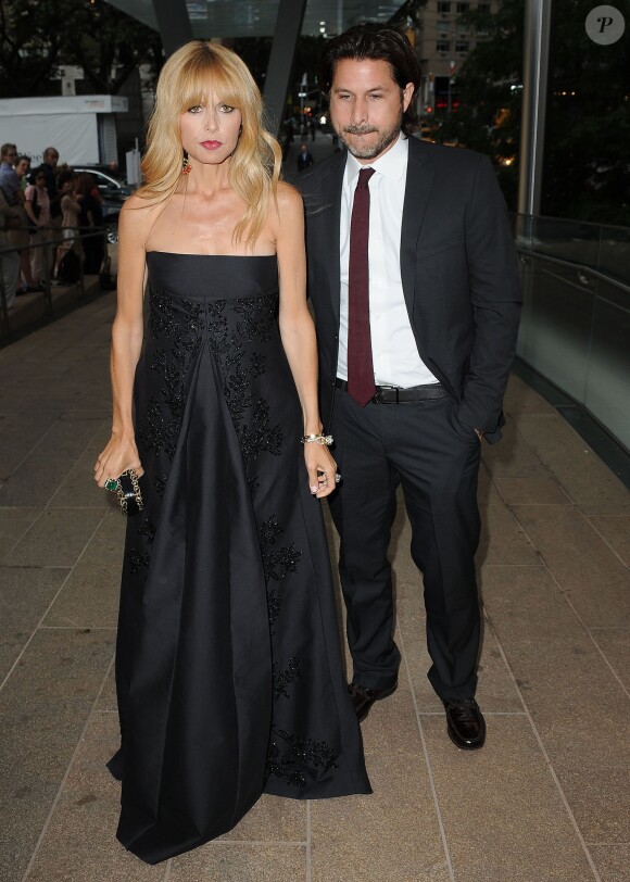 Rachel Zoe et son époux Rodger Berman arrivent au Lincoln Center pour la cérémonie des Style Awards. New York, le 4 septembre 2013.