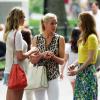 Kate Upton, Leslie Mann et Cameron Diaz sur le tournage de 'The Other Woman', à New York, le 27 juin 2013.