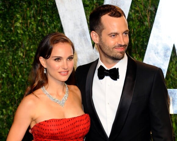 Natalie Portman et son mari Benjamin Millepied, ici lors de la Vanity Fair Oscar Party 2012, vont s'installer en France à l'automne 2014.