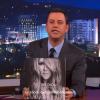 Jimmy Kimmel reçoit Céline Dion, le 6 septembre 2013.