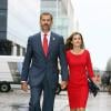 Le prince Felipe et la princesse Letizia d'Espagne étaient déçus après le vote du CIO attribuant les JO de 2020 à Tokyo le 7 septembre 2013 à Buenos Aires, en Argentine, même s'ils sont parvenus à donner une bonne image de leur pays.