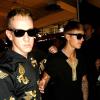Justin Bieber et Jeremy Scott au défilé de mode Y-3, lors de la Fashion Week de New York, le 7 septembre 2013.