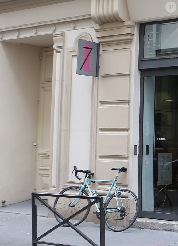 La librairie 7L de Karl Lagerfeld, où a eu lieu de shooting de Kim Kardashian pour le CR Fashion Book. Paris, le 22 mai 2013.