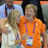 Willem-Alexander et Maxima des Pays-Bas lors des JO de Londres 2012