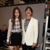 Helena Vestergaard, Anthony Kiedis - People au défilé Tommy Hilfiger lors de la fashion week à New York le 9 septembre 2013.