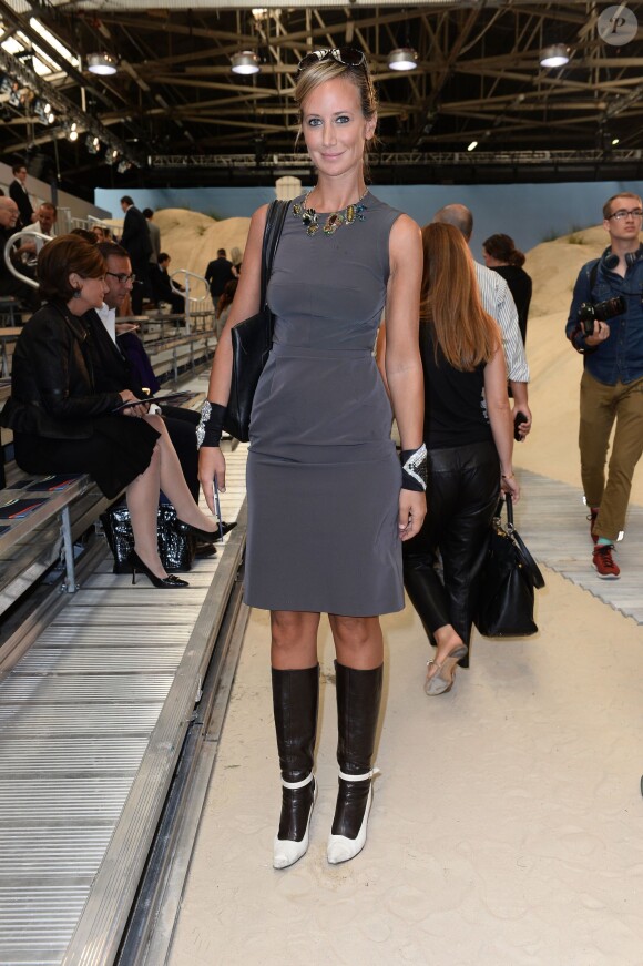 Lady Victoria Hervey - Défilé Tommy Hilfiger lors de la fashion week à New York le 9 septembre 2013.
