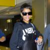 Rihanna à l'aéroport JFK à New York. Le 9 septembre 2013.