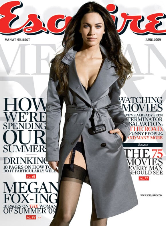 Megan Fox victime de Photoshop en couverture d'Esquire