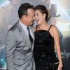 Tom Hanks et son épouse Rita Wilson à l'avant-première du film "Cloud Atlas" à Hollywood, le 24 octobre 2012.