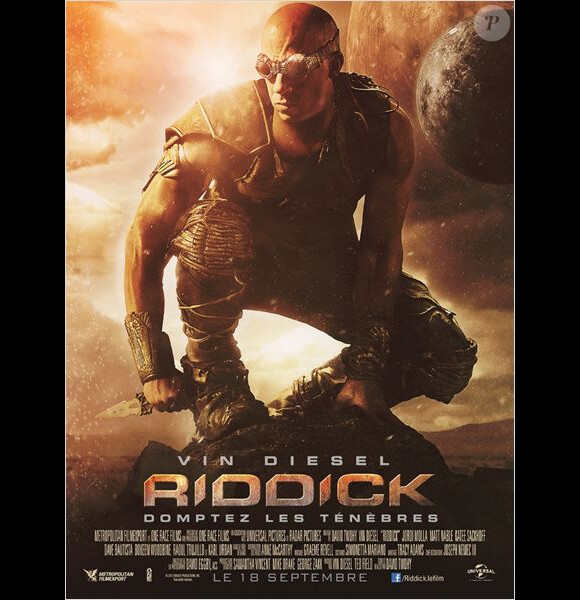 Affiche du film Riddick.